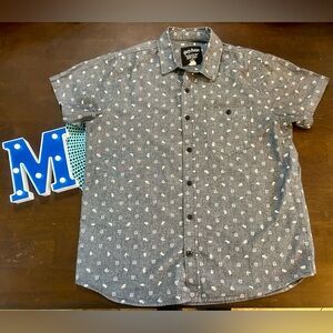 Harry Potter Short Sleeve Button Up Shirt RN# 115665 Size Large;